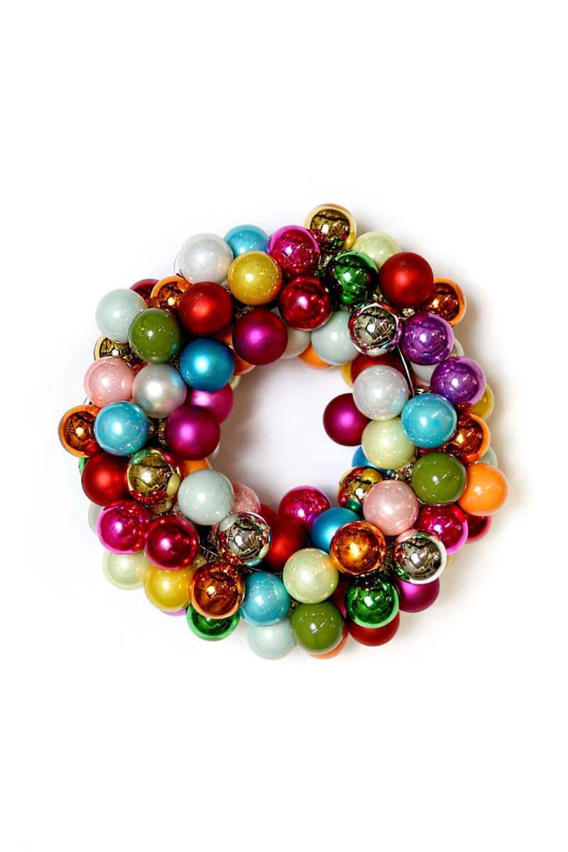 Merry and Bright Ball Wreath