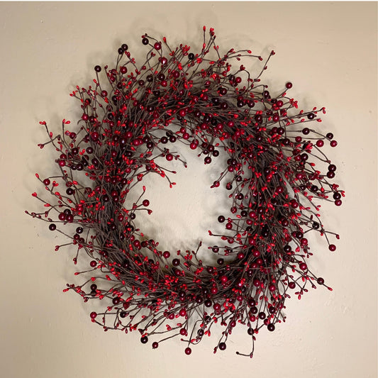 20" Country Berry Wreath
