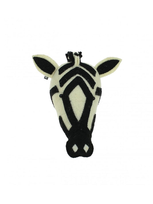 Fiona Walker England Mini Zebra Head