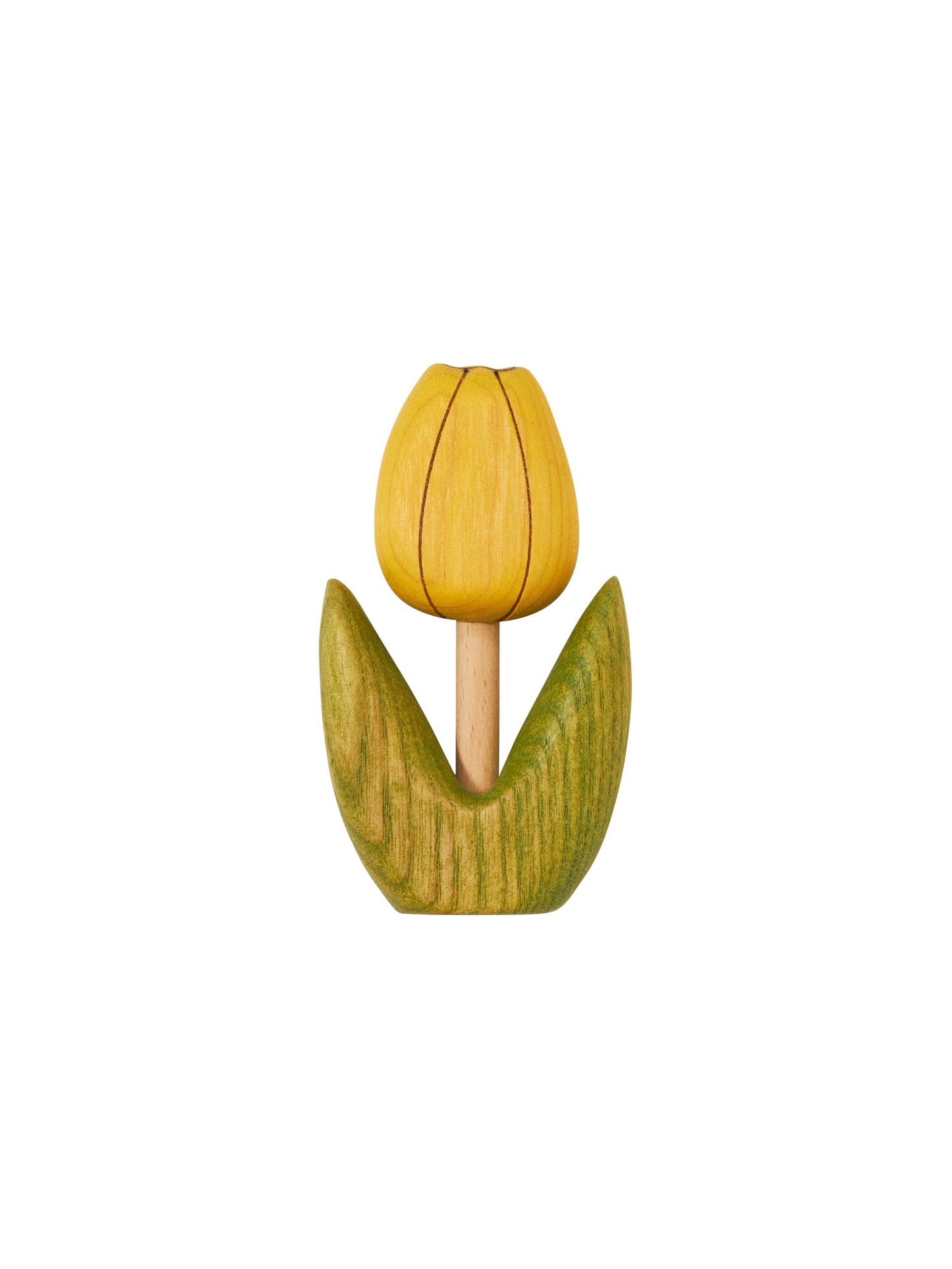 Hand Carved Tulip Flower Yellow Weston Table