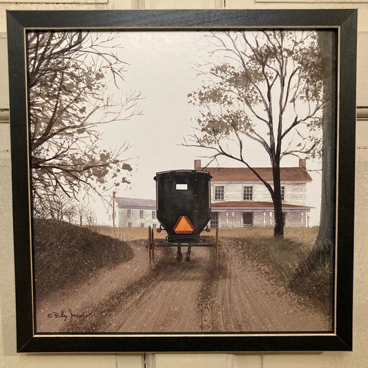 Headin' Home Framed Print - 12x12"