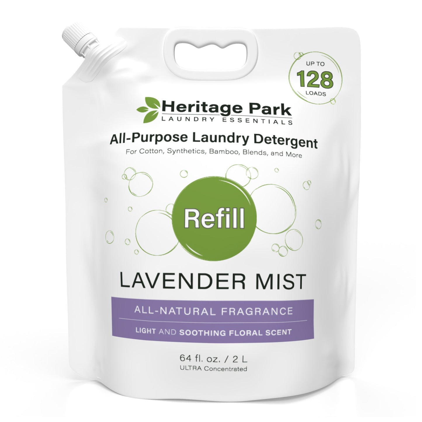 Heritage Park Luxury All Purpose Laundry Detergent - Lavender Mist