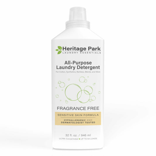 Heritage Park Luxury All Purpose Laundry Detergent - Fragrance Free