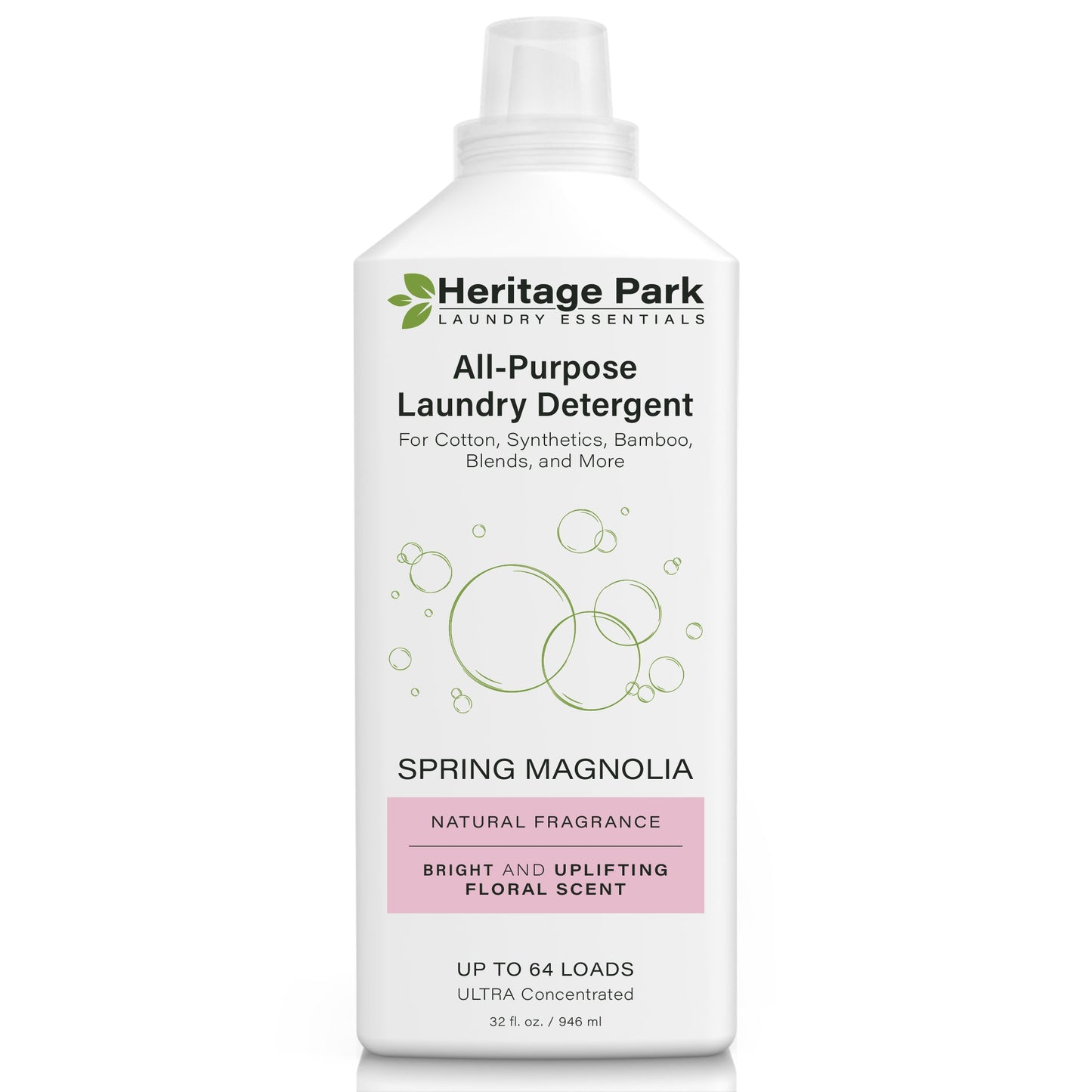 Heritage Park Luxury All Purpose Laundry Detergent - Spring Magnolia