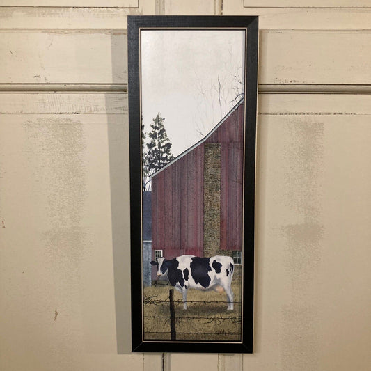 Holstein Framed Print - 6x18"