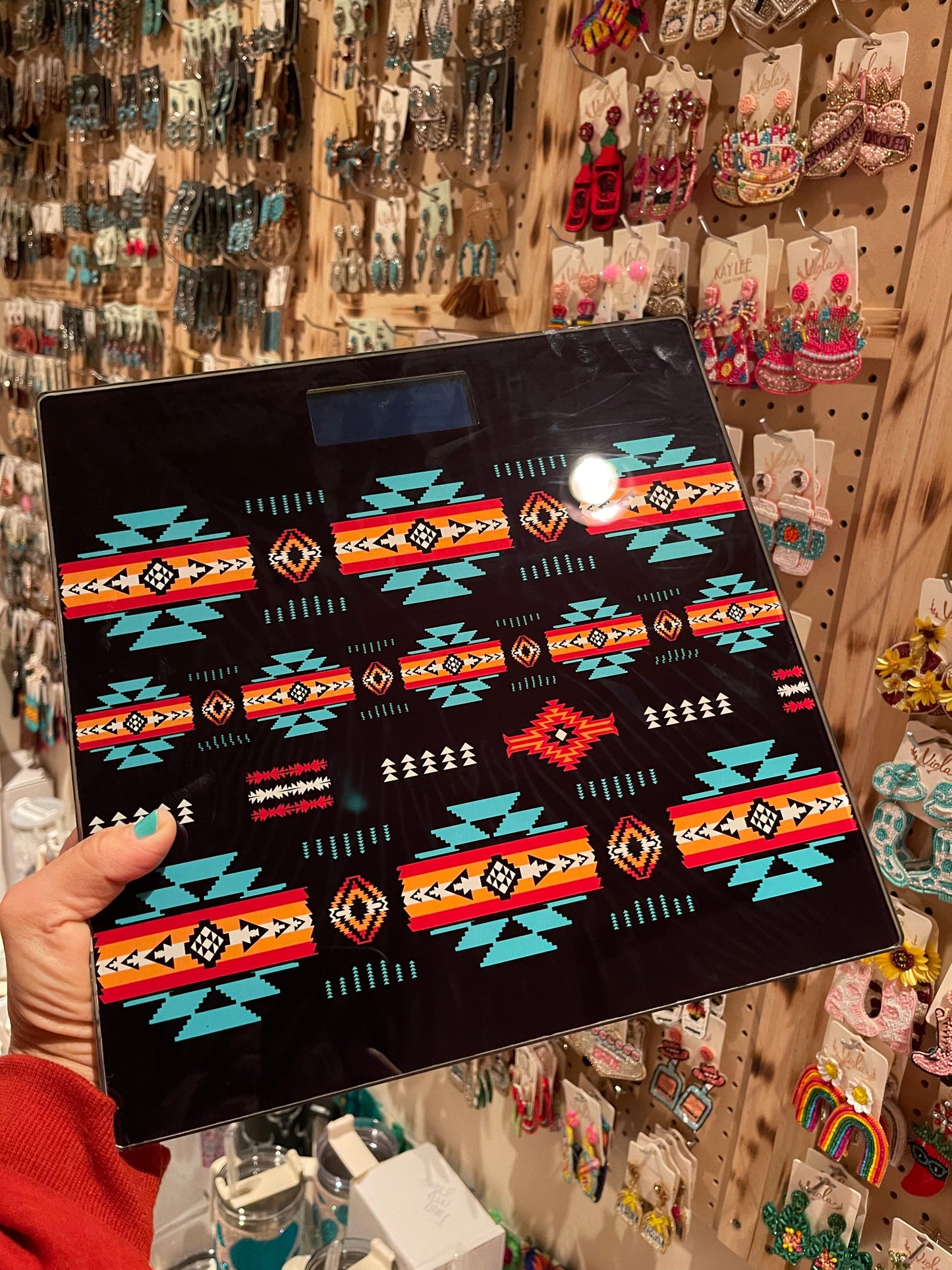 Southwest aztec bathroom SCALE