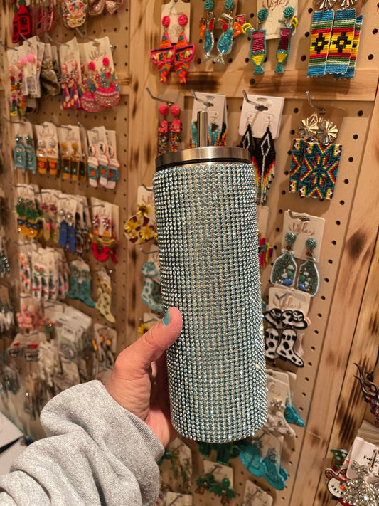 30oz Stainless steel Rhinestone Tumbler