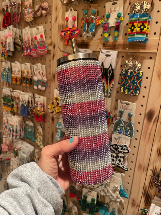30oz Stainless steel Rhinestone Tumbler