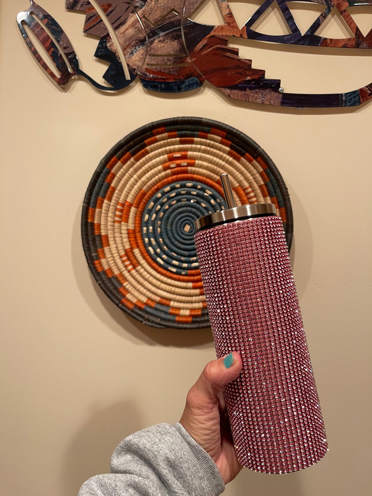 30oz Stainless steel Rhinestone Tumbler