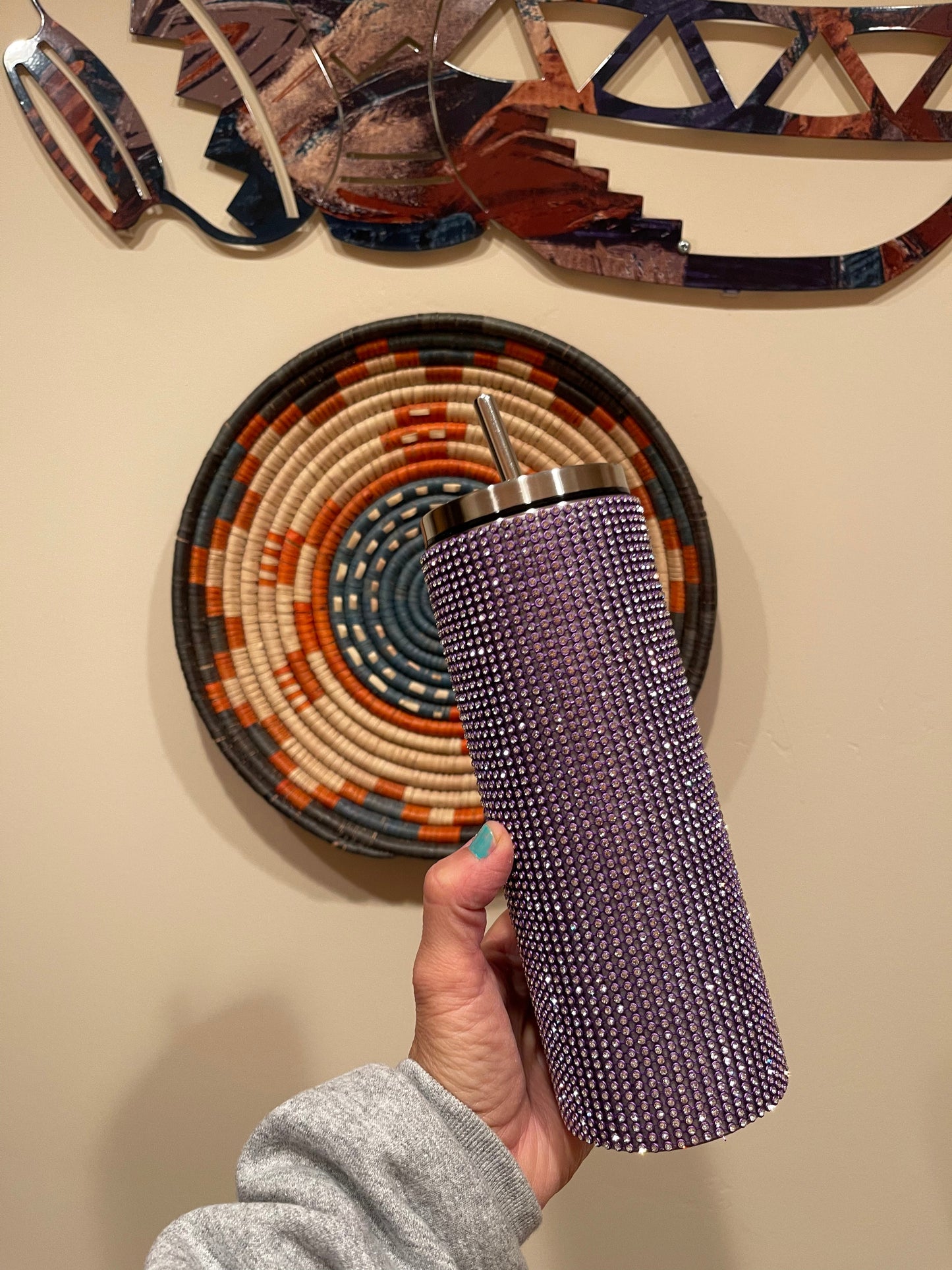 30oz Stainless steel Rhinestone Tumbler