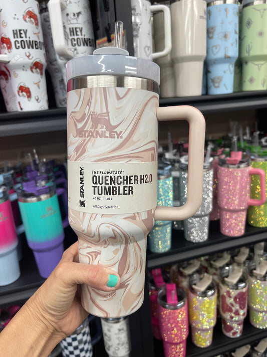 40oz Stainless STANLEY TUMBLER w/straw