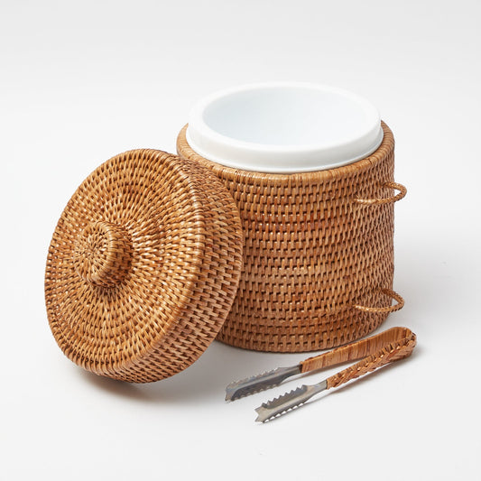 Natural Rattan Ice Bucket