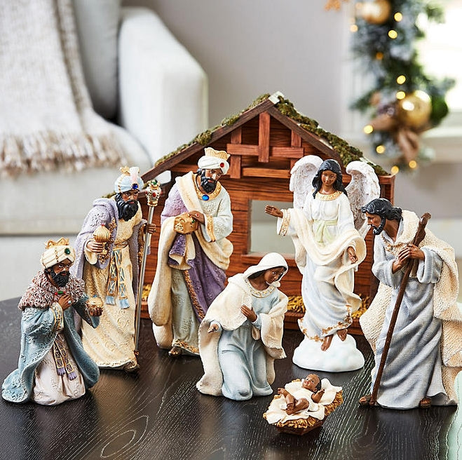 9-Piece Nativity - Multicultural