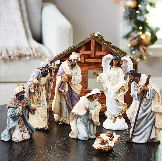 9-Piece Nativity - Multicultural