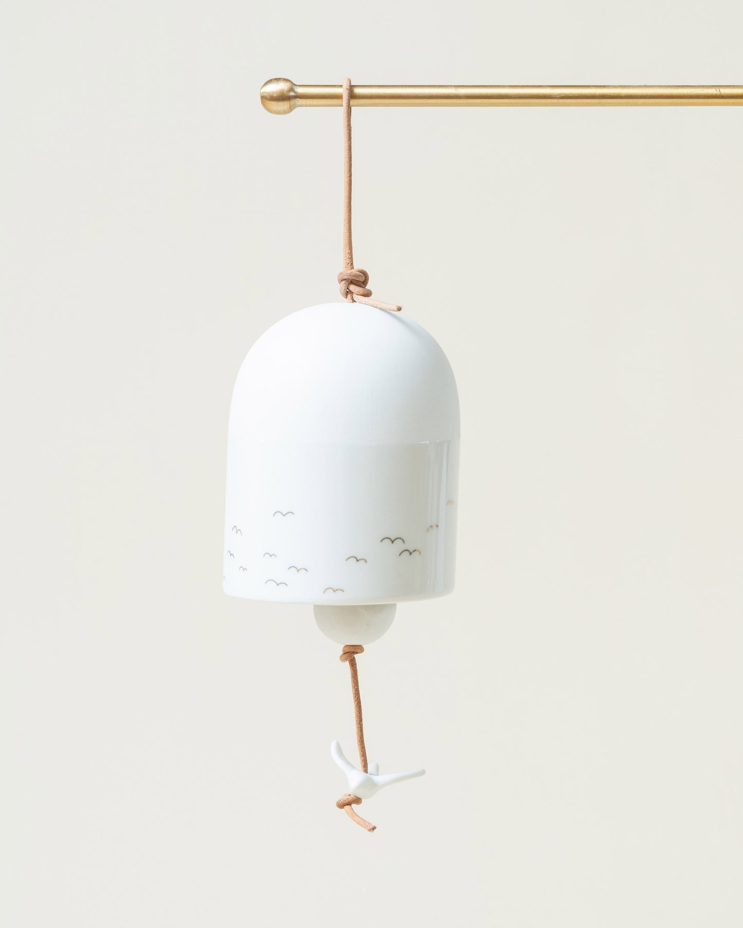 Porcelain Bell/Bird