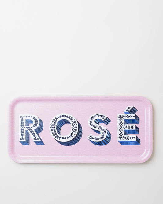 Rosé/Light Pink Tray 32x15cm