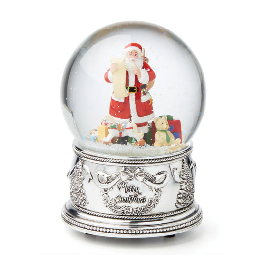 Santa's Musical Snow Globe