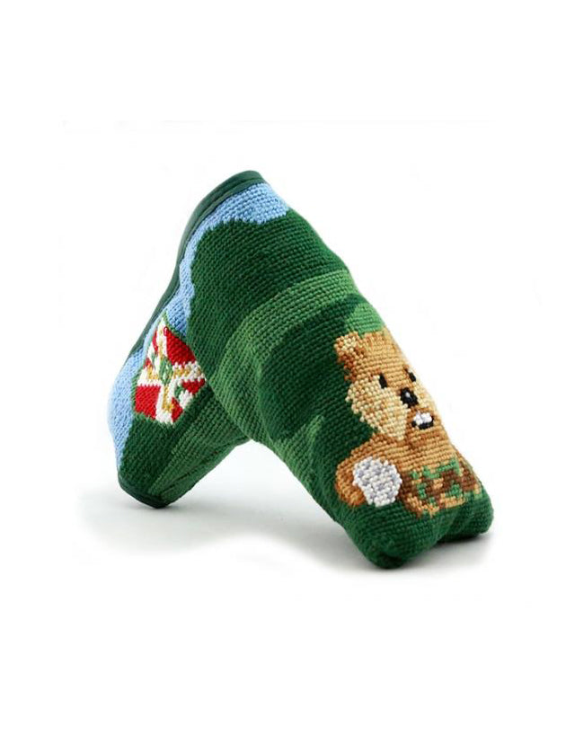 Smathers & Branson Needlepoint Golf Club Head Cover Gopher Putter Weston Table