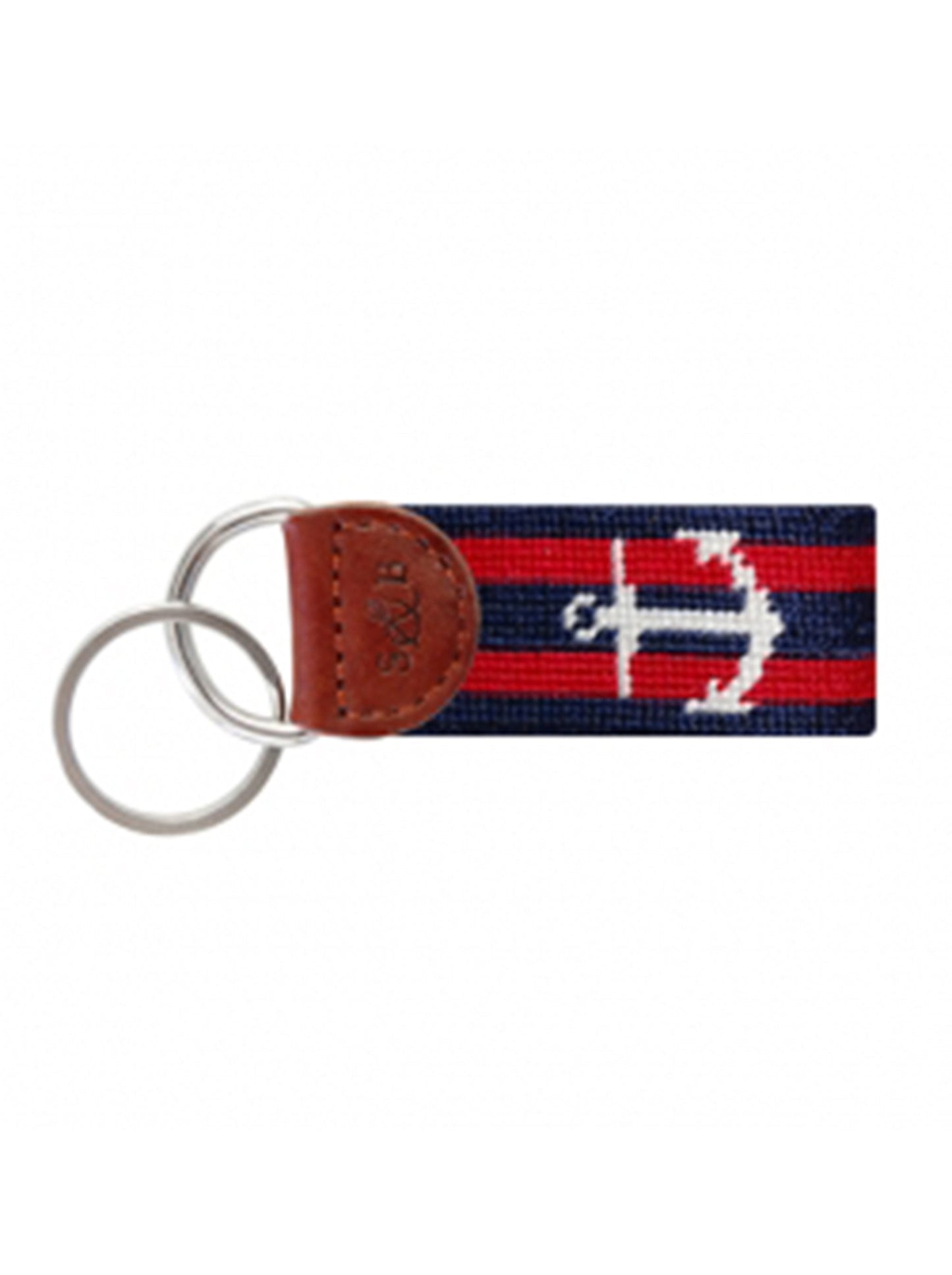 Smathers & Branson Needlepoint Key Fobs Marine
