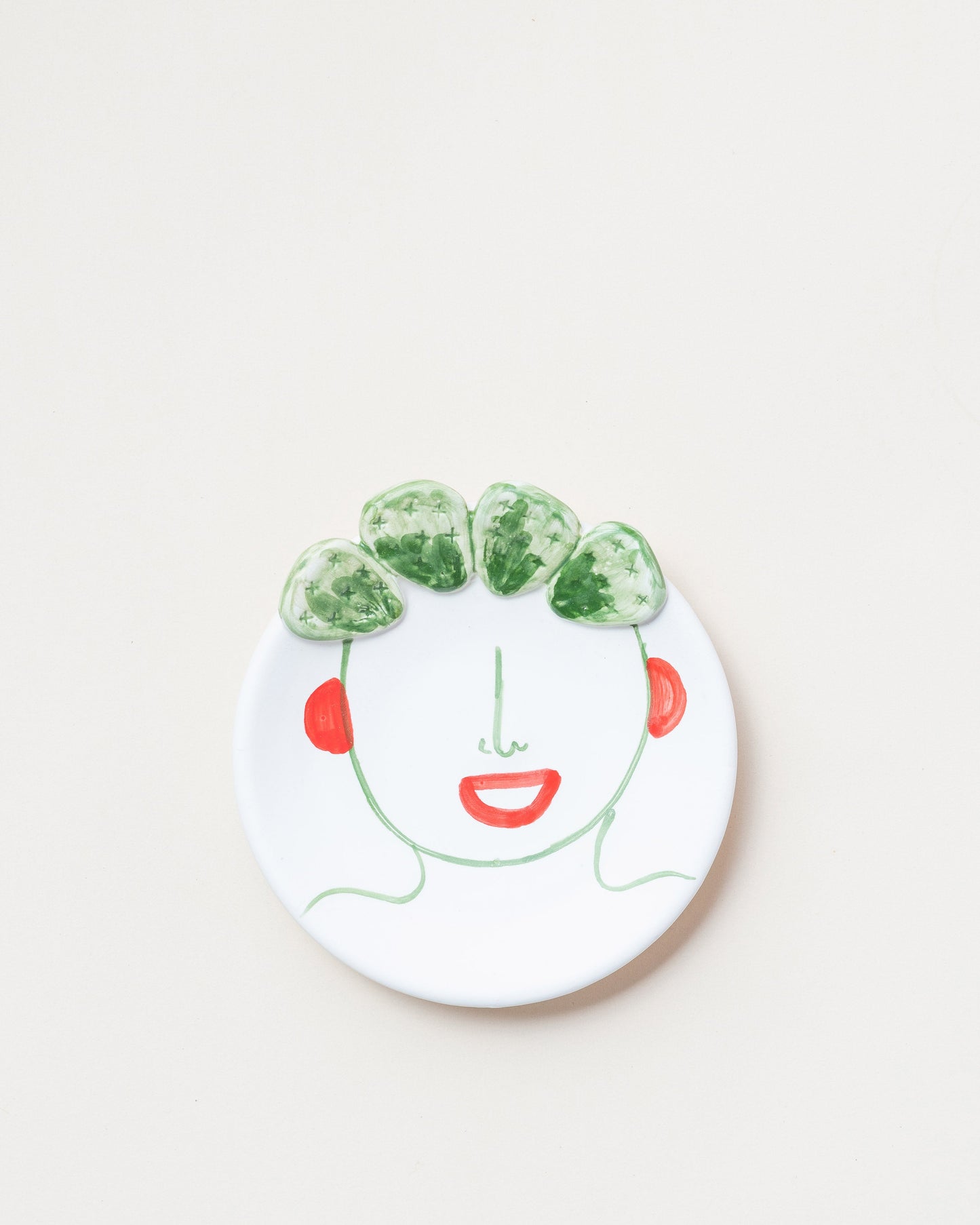 Carmelina Cactus Plate D14cm