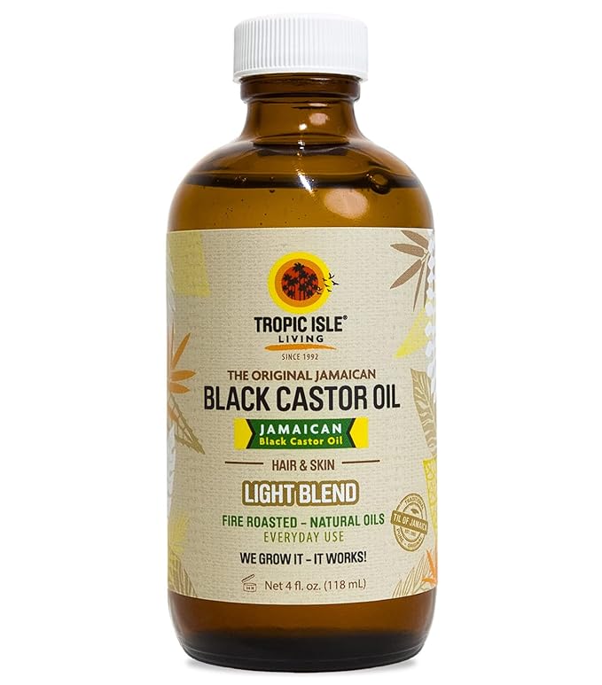 Tropic Isle Living - Jamaican Black Castor Oil - Light Blend Oil - 118ml