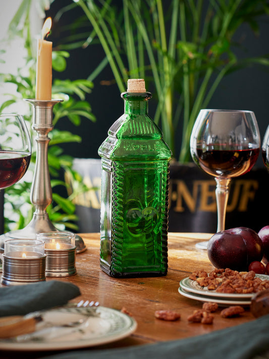 Vintage Berring Apple Bitters Glass Bottle