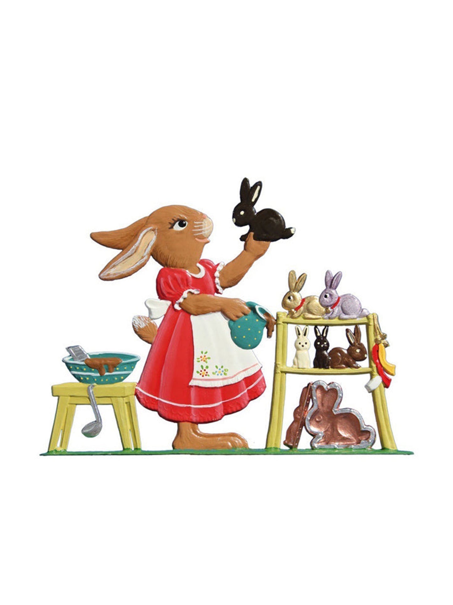 Wilhelm Schweizer Pewter Candy Maker Bunny