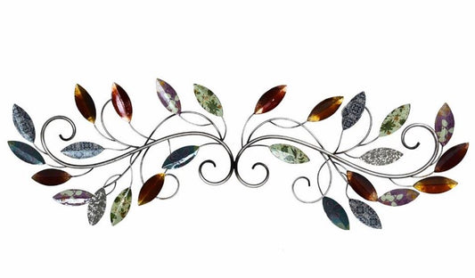 Multi Leaf Scroll Wall Decor