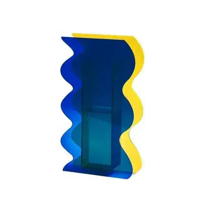 Art Deco Acrylic Vase - MAIA HOMES