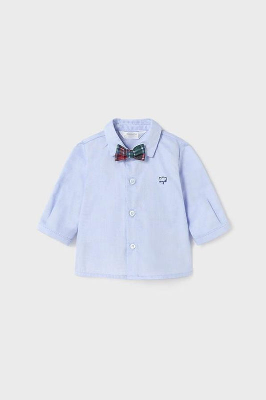 Basic Button Up W/Bowtie Infant
