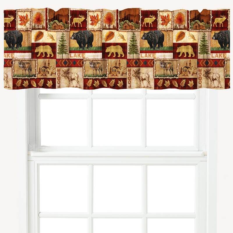 Cabin & Lodge Valance