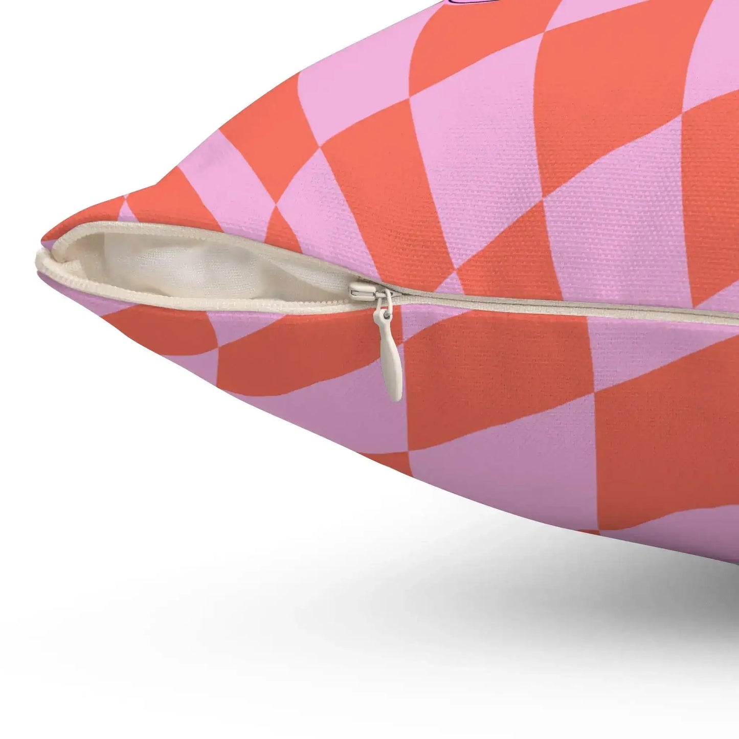 Checker Groovy Throw Pillow - MAIA HOMES