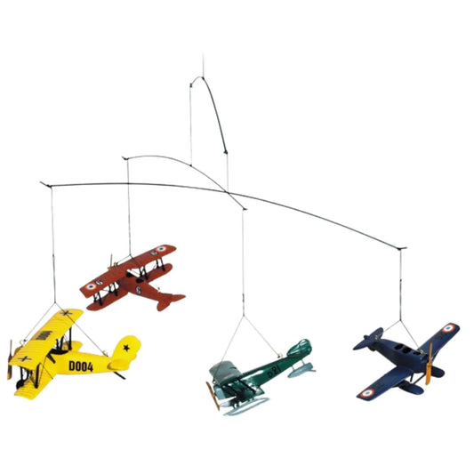 Children's Four Airplane Flight 1920 Hanging Mobile