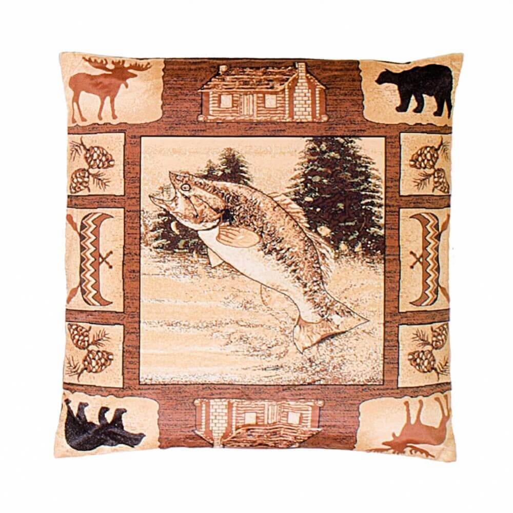 Great Outdoors Bass Pillow