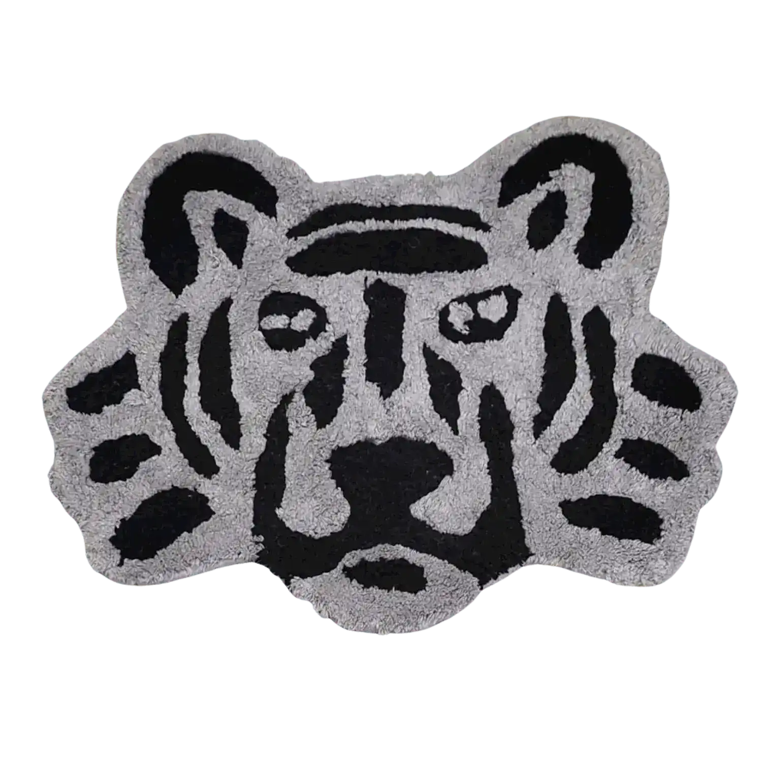 Handmade Cotton Lion Face Shaped Bath Mat - MAIA HOMES