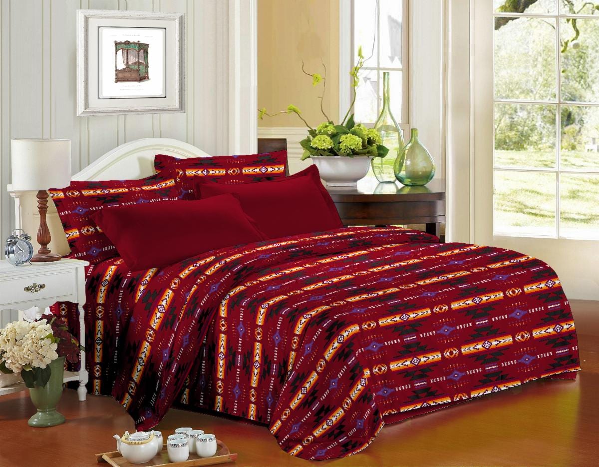 KING   6 piece Western LUXURY SHEET SET