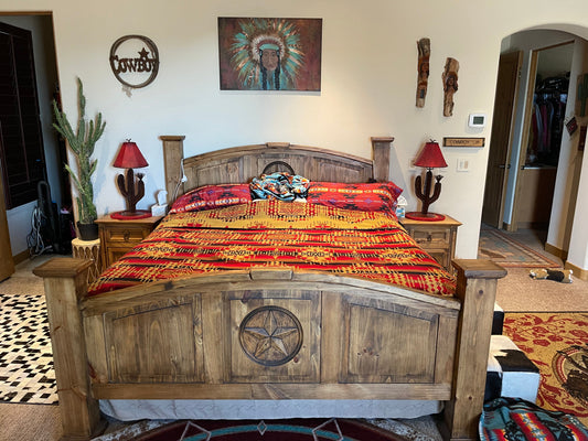KING Southwest bedspread