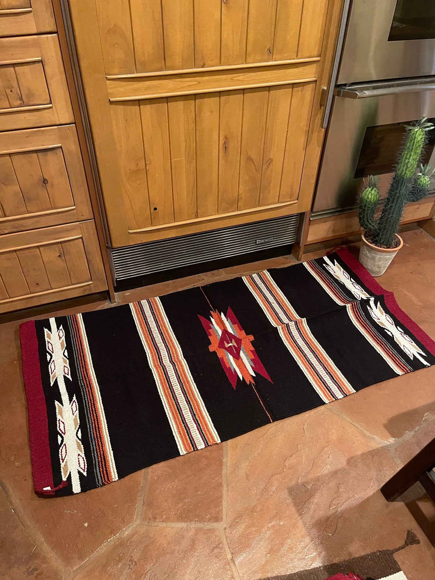 Large aztec Cantina rug