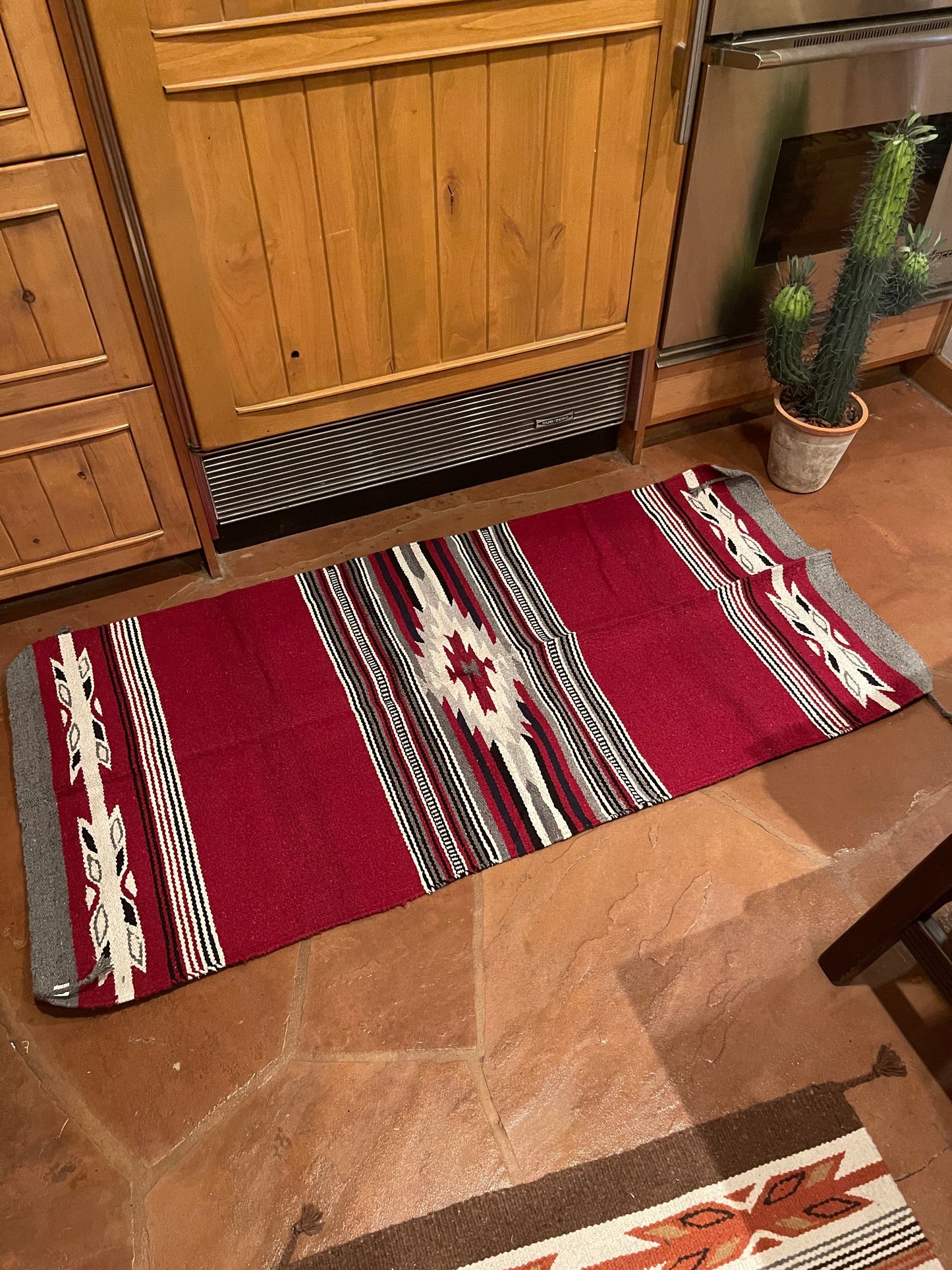 Large aztec Cantina rug