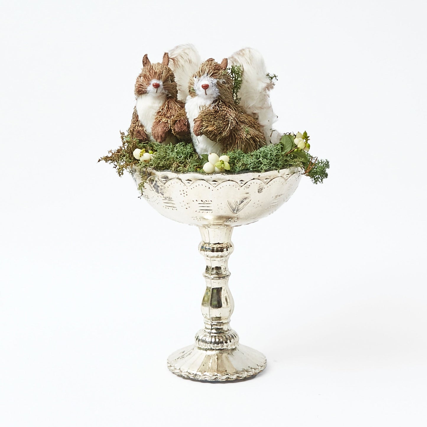 Large Mercury Footed Bowl