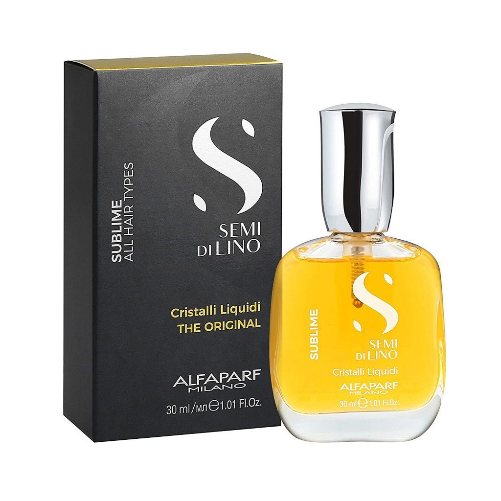 Semi Di Lino Sublime Cristalli Liquidi Smoothing Hair Serum | 30ml | All Hair Types