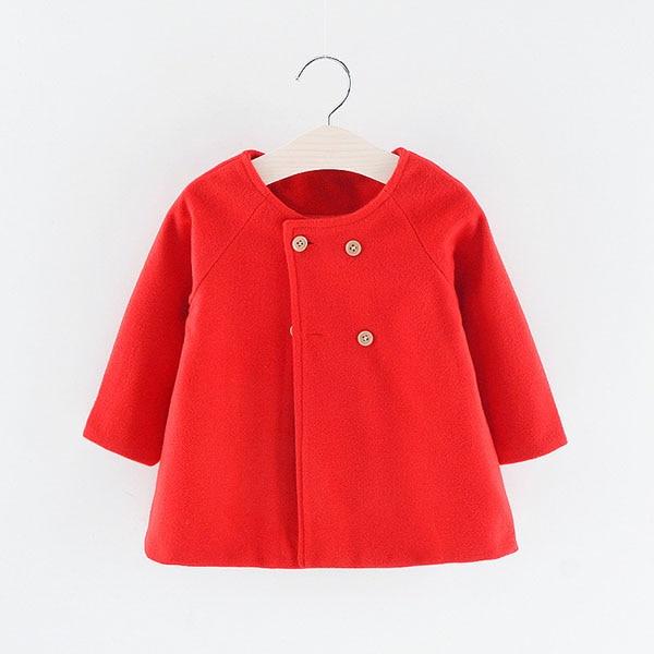 Girl's Clothing Red / 24M Baby Girls Long Coats