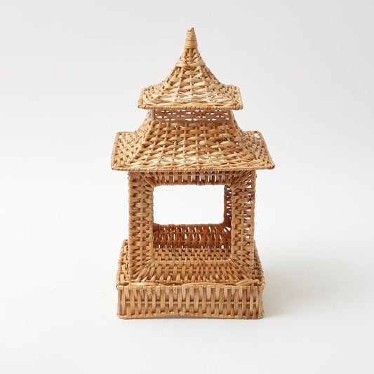Natural Rattan Pagoda Lantern