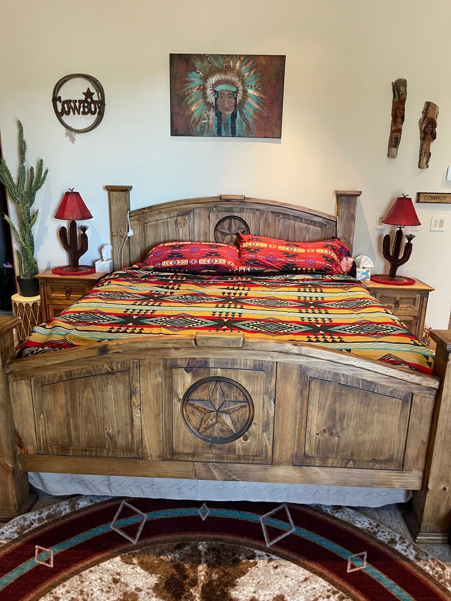QUEEN Southwest BEDSPREAD
