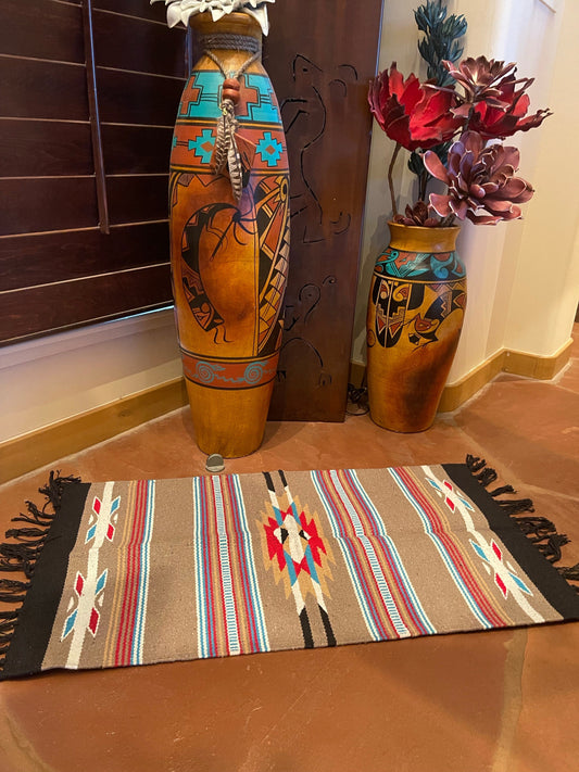 Southwest Aztec accent rug  40”-20”