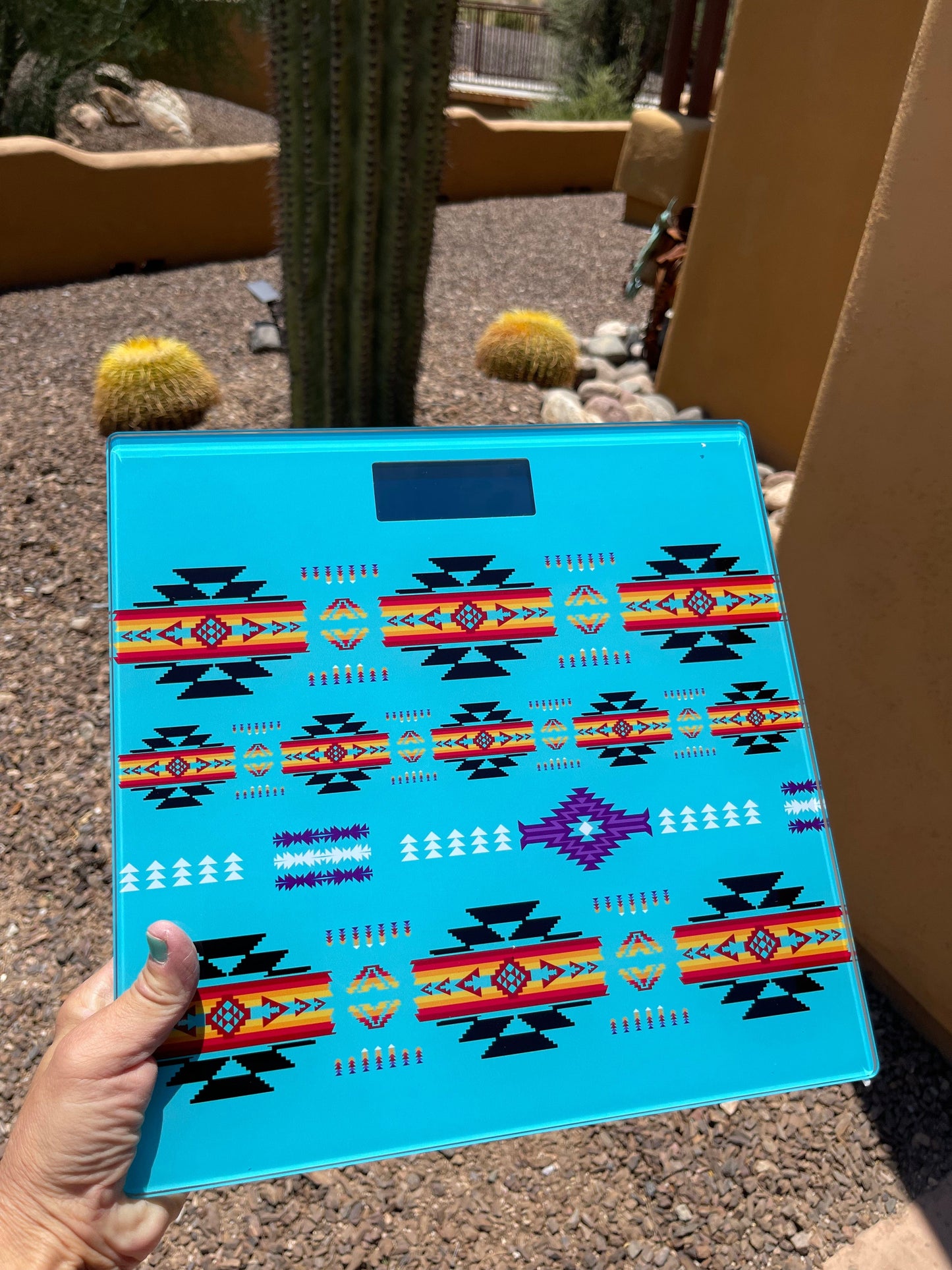 Southwest aztec bathroom SCALE