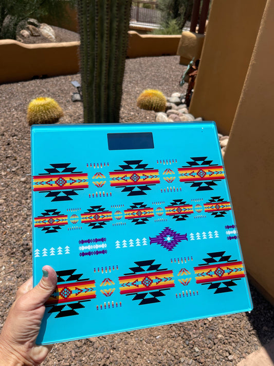 Southwest aztec bathroom SCALE