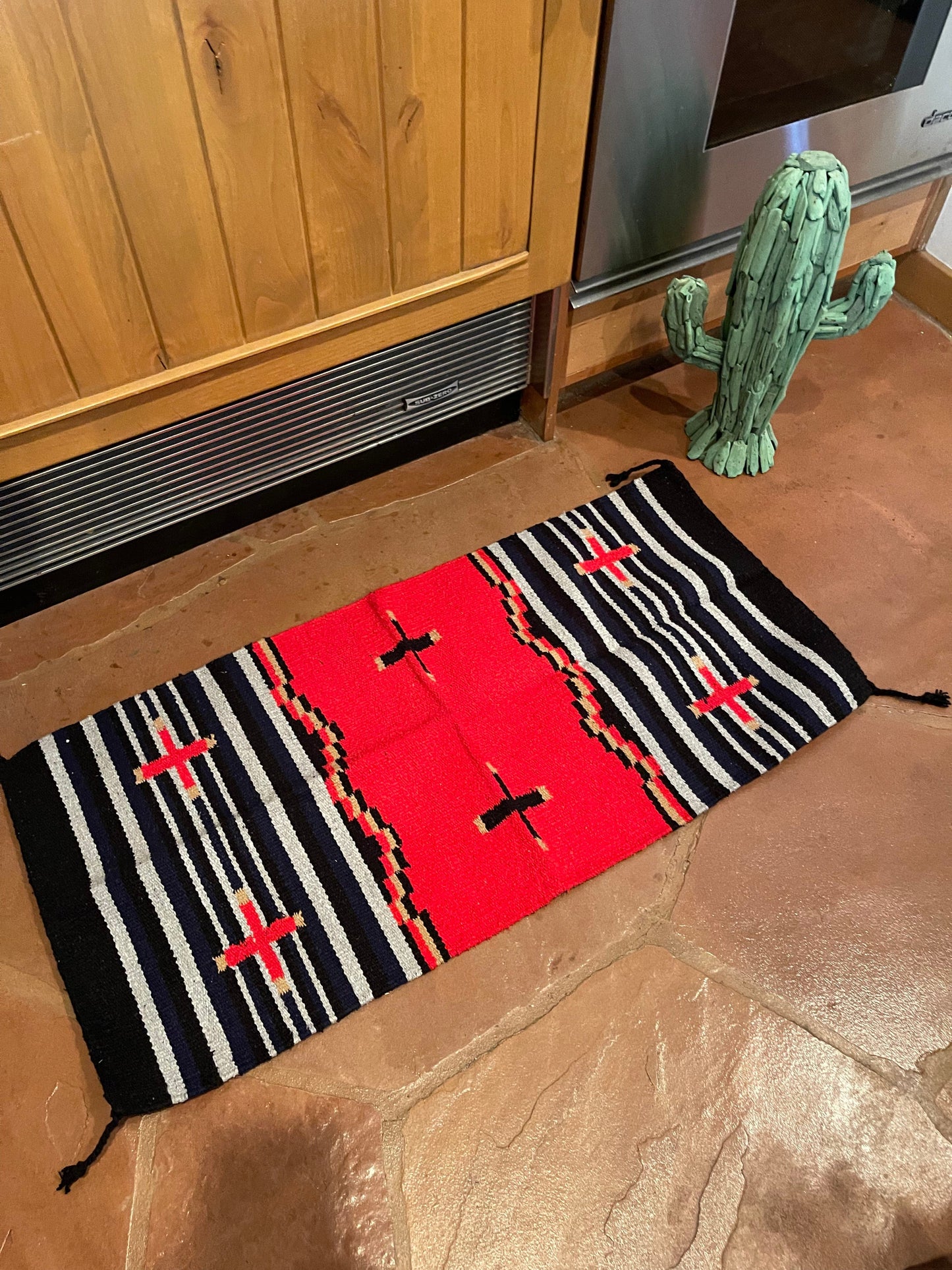 Southwest Azteca accent rug  40”-20”