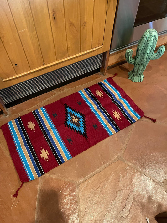 Southwest Azteca accent rug  40”-20”