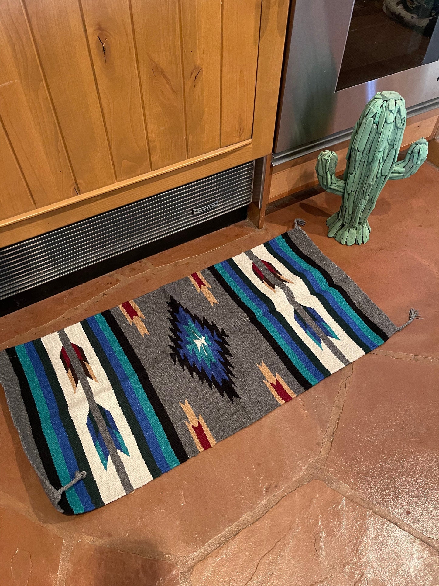 Southwest Azteca accent rug  40”-20”